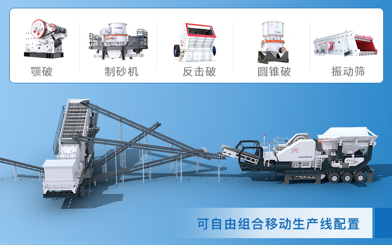 建筑廢料處理設備-移動型可根據需求配置