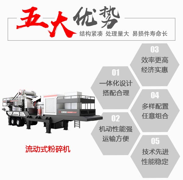 流動式粉碎機優勢圖