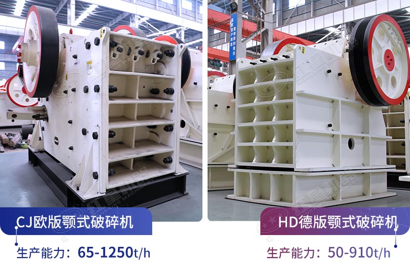 HD和CJ系列顎式破碎機設備